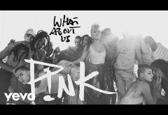 P!nk - What About Us | LYRIC VIDEO