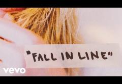 Christina Aguilera - Fall In Line ft. Demi Lovato | LYRIC VIDEO