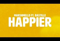 Marshmello ft. Bastille - Happier | LYRIC VIDEO
