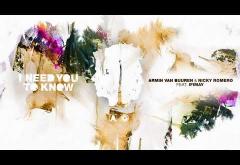 Armin van Buuren & Nicky Romero  ft. Ifimay - I Need You To Know | piesă nouă