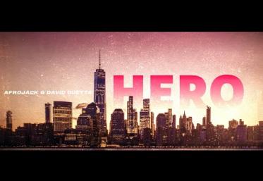 Afrojack & David Guetta - Hero | lyric video)
