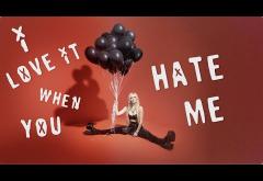 Avril Lavigne feat. blackbear - Love It When You Hate Me | lyric video