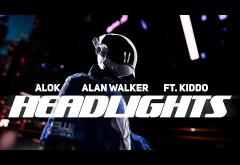 Alok & Alan Walker  feat. KIDDO - Headlights  | lyric video